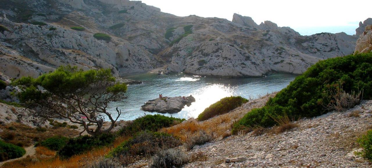 Апартаменты Les Pieds Dans L'Eau Sur L'Ile Du Frioul Марсель Экстерьер фото